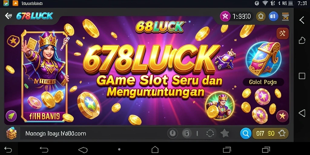 Tampilan gameplay Slot yang menarik dan interaktif.