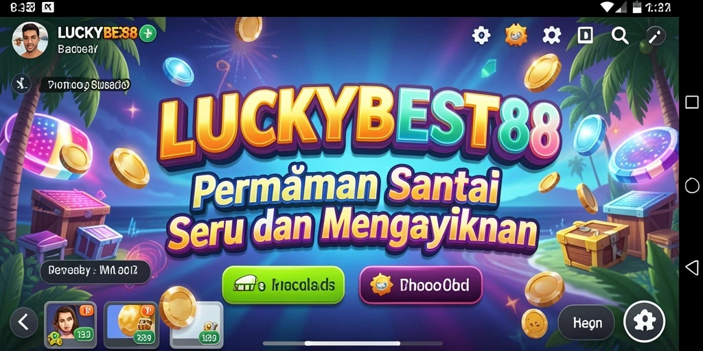Screenshot gameplay LUCKYBEST88 yang menunjukkan aksi seru dan menantang.