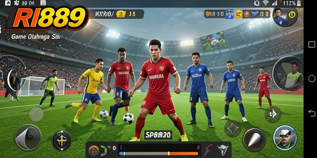 Tampilan gameplay RI889 yang menegangkan dalam berbagai cabang olahraga.