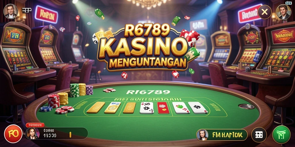 Tangkap momen seru bermain Kasino di RP6789!