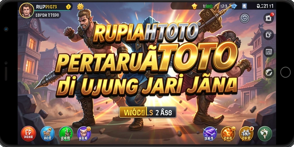 Tangkapan layar menampilkan pertarungan intens dalam RUPIAHTOTO dengan grafis memukau.